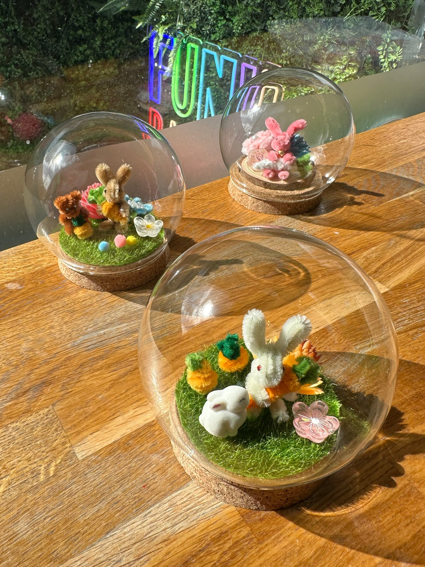 Easter Workshop - Twist Stick Mini Bunny Terrarium DIY ❤️ with FREE Matcha Drink