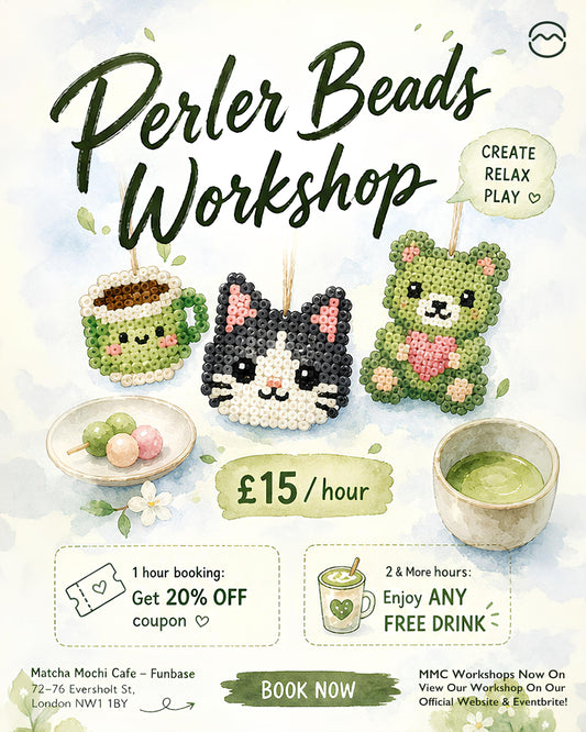 Perler Beads DIY Workshop ♥️ With Free Matcha/Coupon