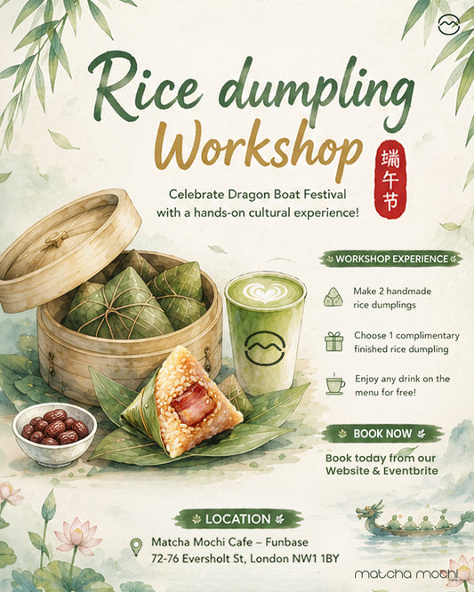 Rice Dumpling Workshop❤️With Free Matcha