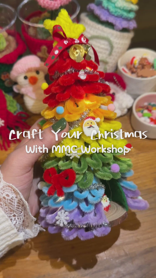 Christmas Treehouse DIY Workshop ❤️ With Free Matcha